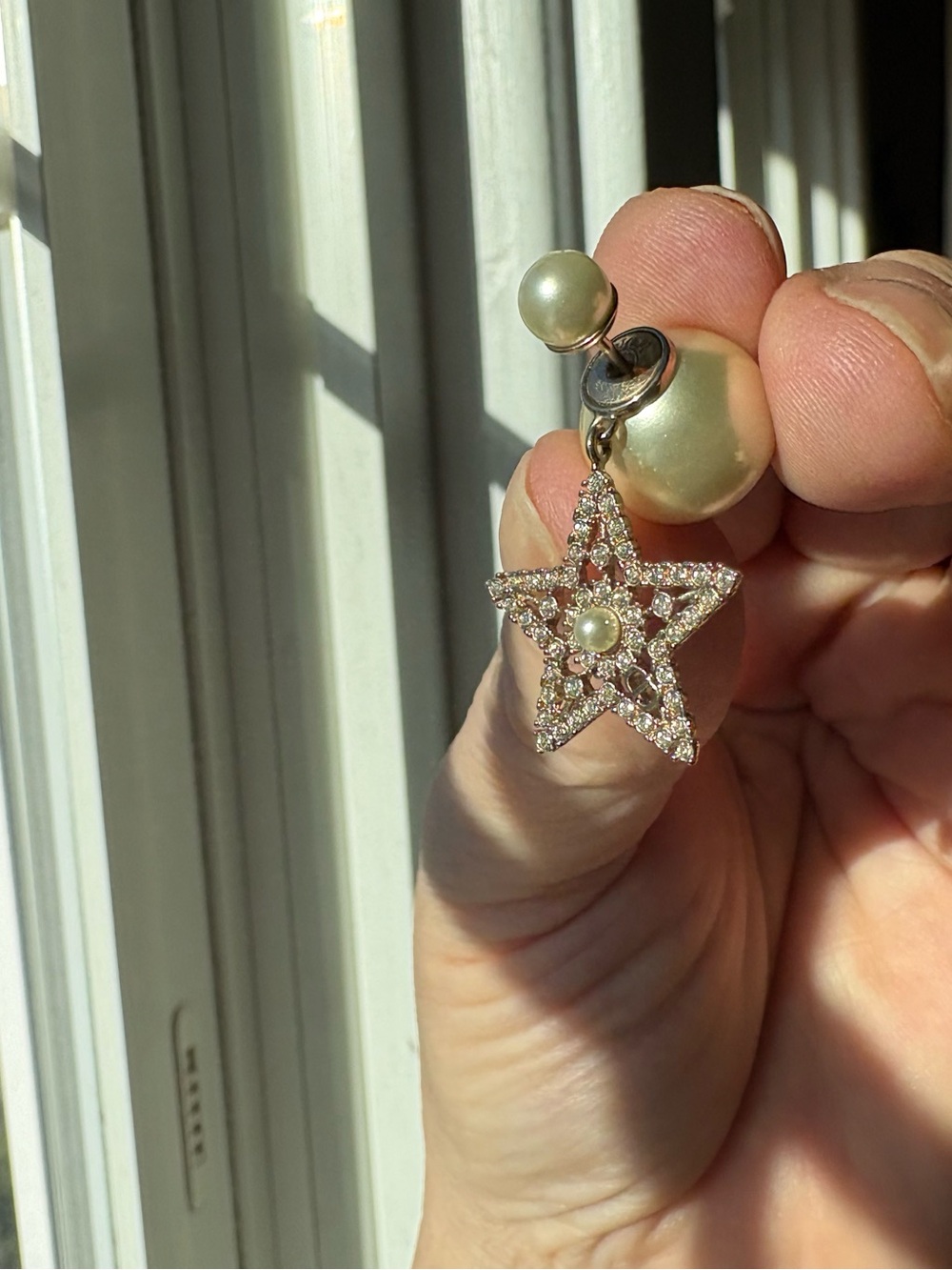 Dior Tribales Gold Star Earrings - Picture 7 of 11